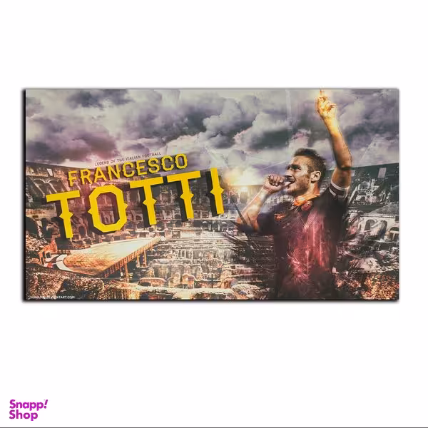 تابلو شاسی بکلیت طرح بازیکن فوتبال فرانچسکو توتی تیم رم مدل SH-S7132