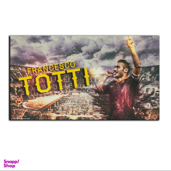 تابلو شاسی بکلیت طرح بازیکن فوتبال فرانچسکو توتی تیم رم مدل SH-S7132