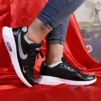 کتانی نایک زنانه کتانی لژ دار کتانی نرم و سبک