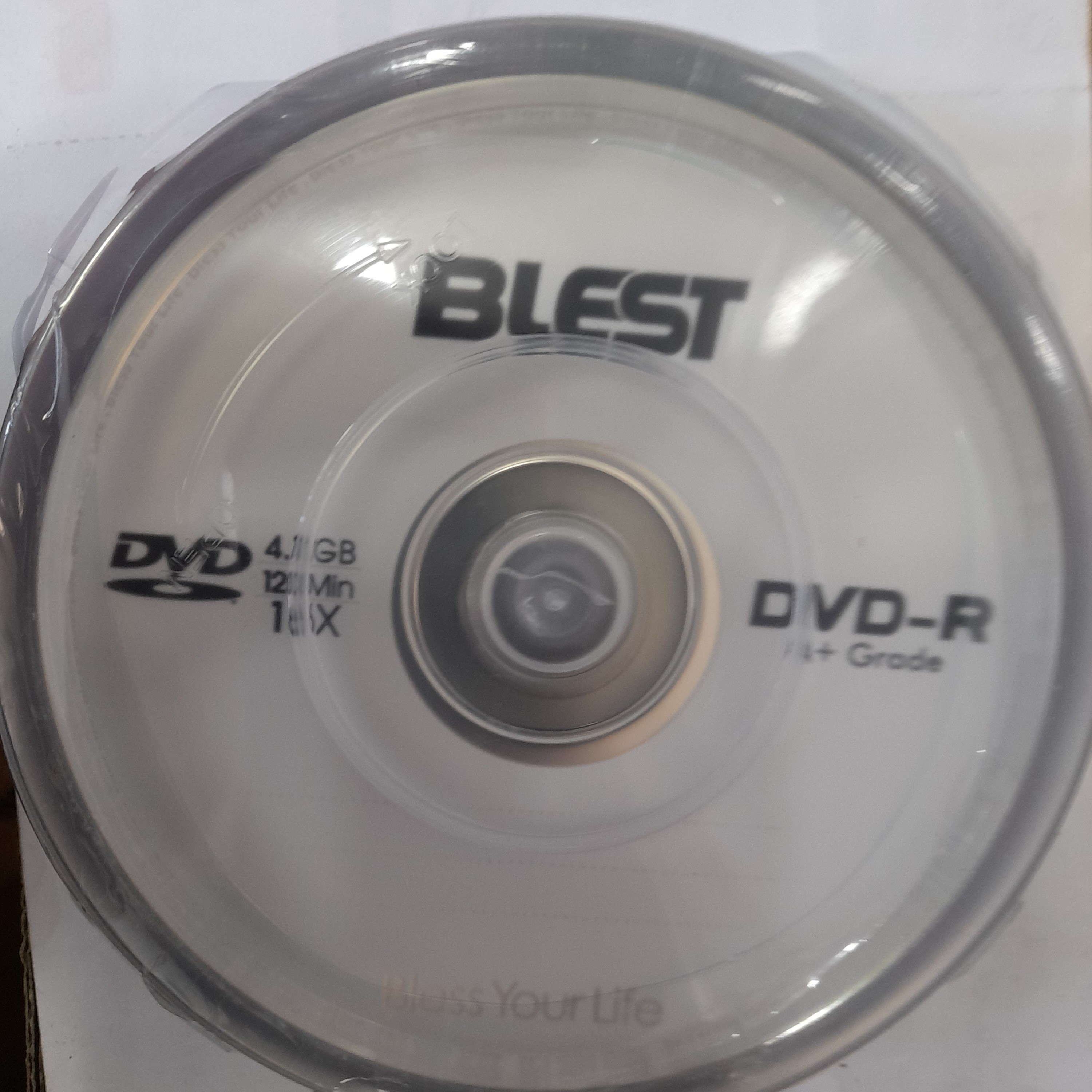 دی وی دی خام 10 تایی بلست پکدار