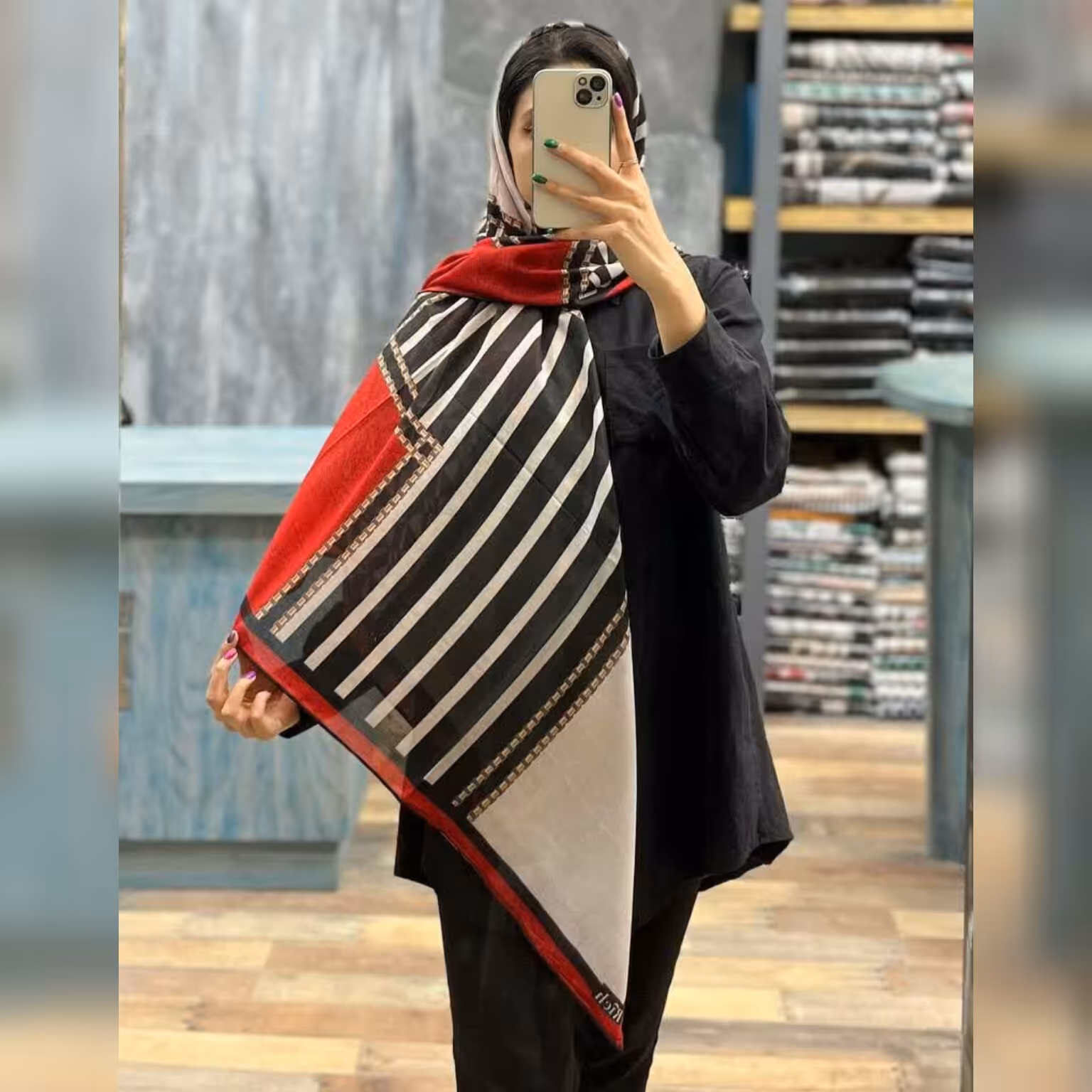 روسری سوپر نخ 