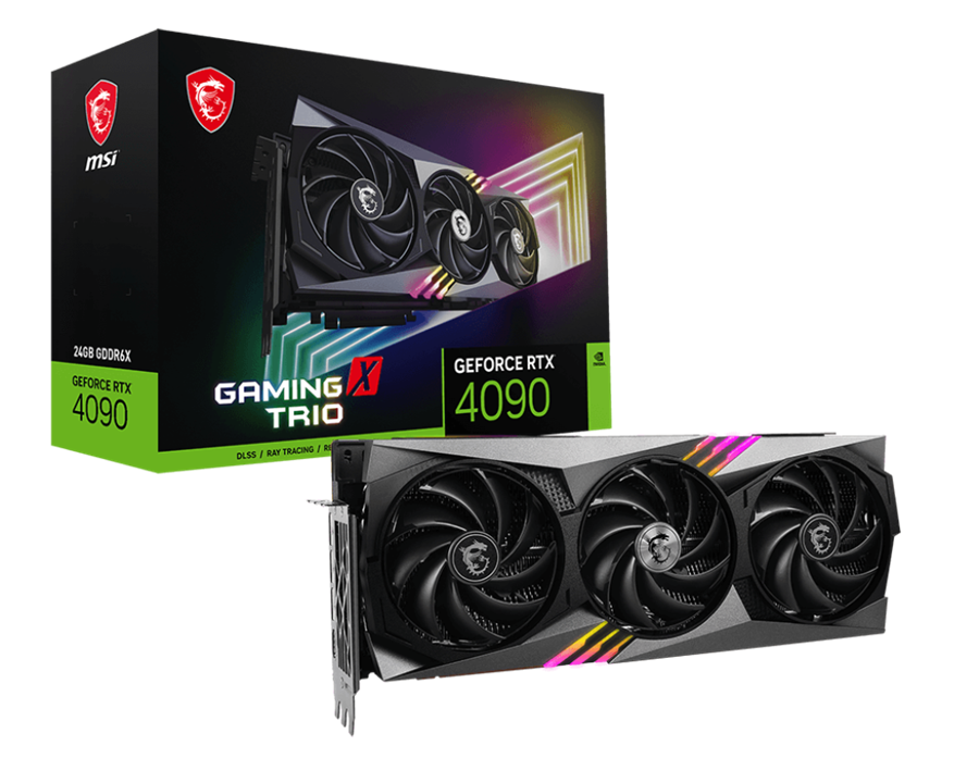 کارت گرافیک  ام اس آی مدل GeForce RTX™ 4090 GAMING X TRIO 24G حافظه 24 گیگابایت