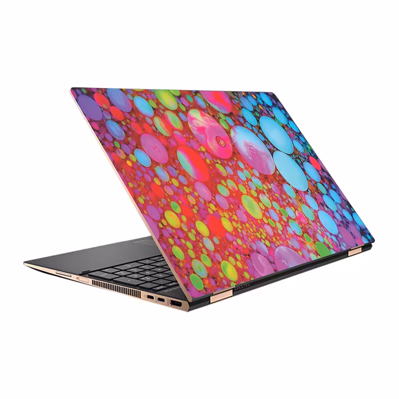 استیکر لپ تاپ طرح Colorfulکد 012 مناسب برای لپ تاپ 15.6 اینچ