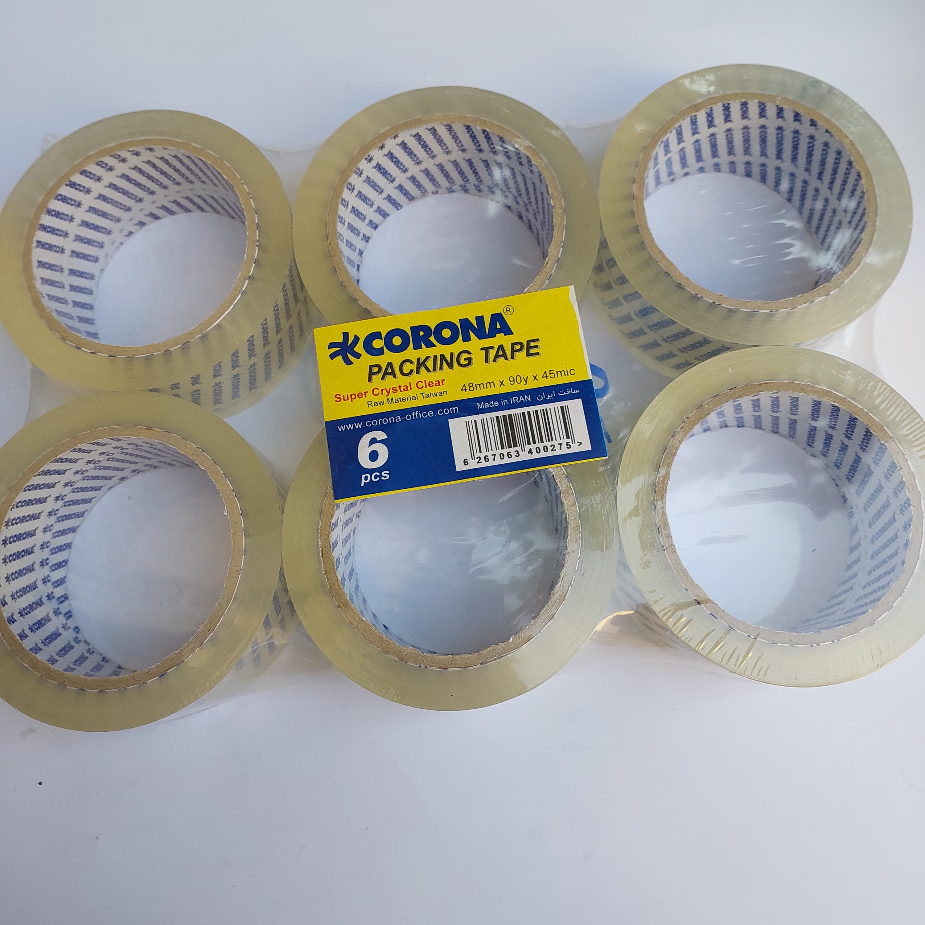 چسب 90 یاردی کرونا 5 سانتی