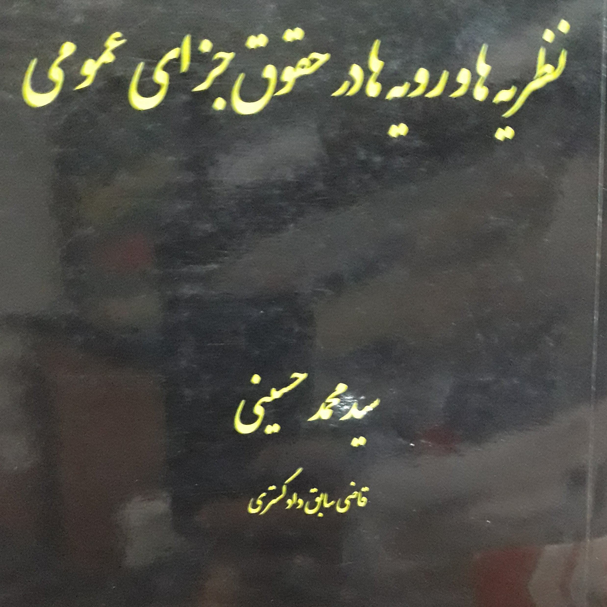 نظریه ها و رویه ها در حقوق جزای عمومی محمد حسینی