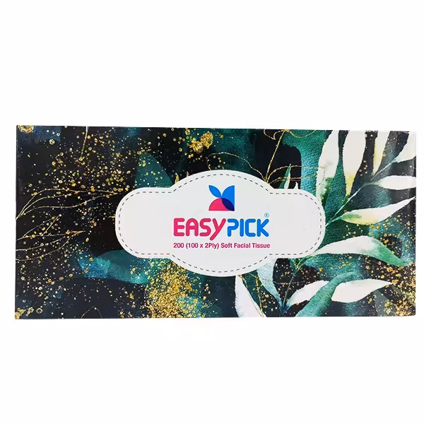 دستمال کاغذی 100 برگ دولایه ایزی پیک (طرح تصادفی)
