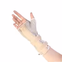 مچ بند آتل دار با پارچه سه بعدی ضد حساسیت طب و صنعت کد 31200 - مناسب ثابت نگه داشتن مچ دست پس از آسیب