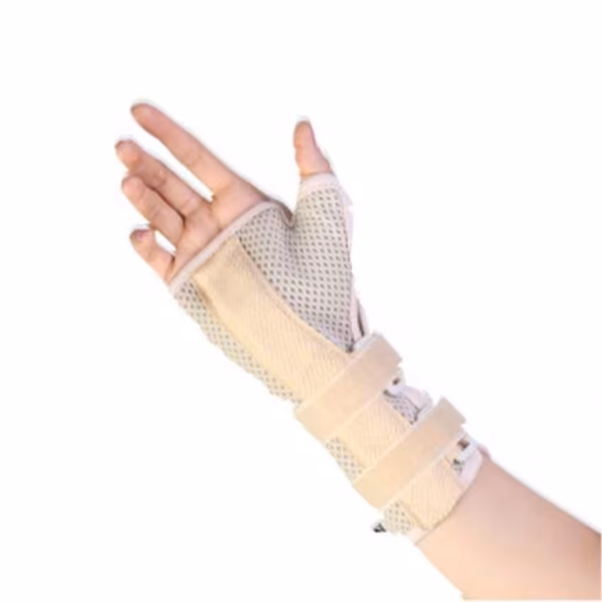 مچ بند آتل دار با پارچه سه بعدی ضد حساسیت طب و صنعت کد 31200 - مناسب ثابت نگه داشتن مچ دست پس از آسیب