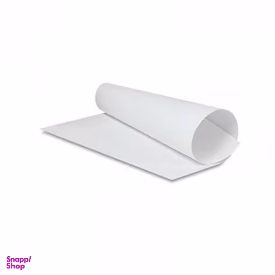 کاغذ روغنی بسته 1 کیلویی رنگ سفید