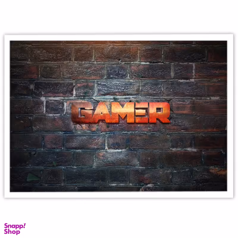 تابلو بکلیت طرح گیمر و گیمینگ مدل W-S2478