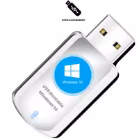 فلش بوتیبل ویندوز 10 با درایور و فعالسازی همیشگی 