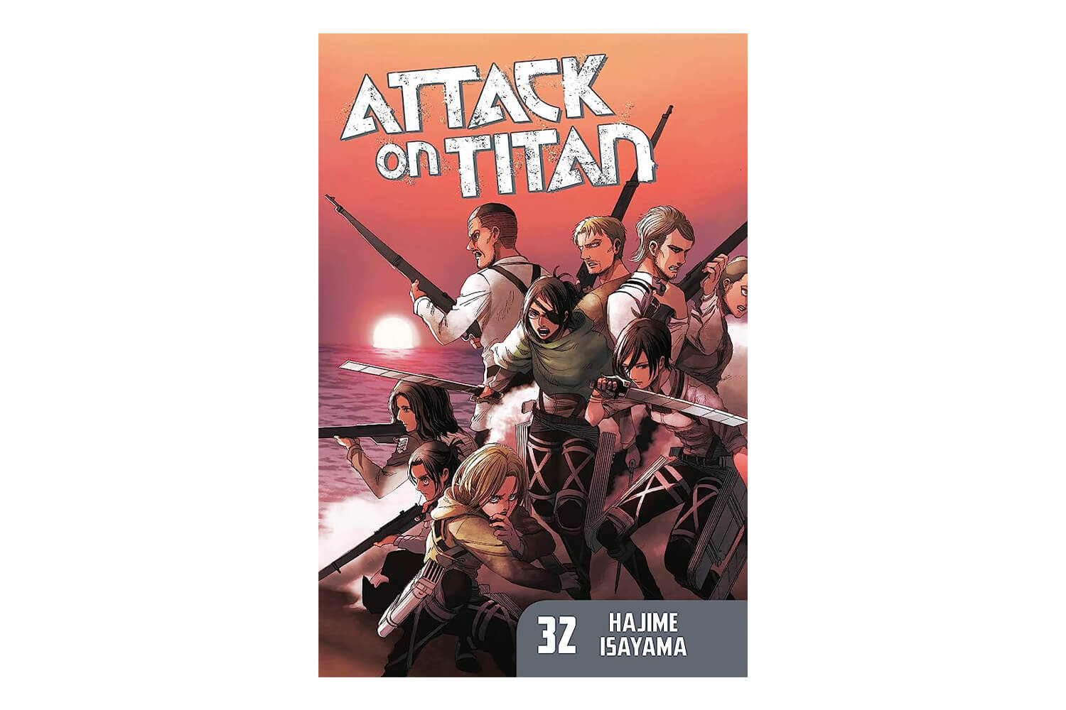 کتاب حمله به تایتان 32 (Atack on Titan)