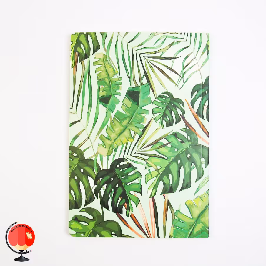 دفتر 50 برگ کرافت طرح برگ سویل