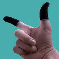 دستکش انگشتی گیمینگ (حداقل خرید از غرفه 100 تومن) عرق گیر مناسب پابجی کالاف فری فایر و...