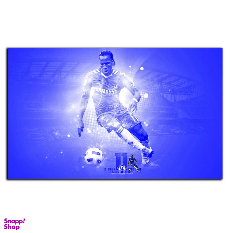 تابلو شاسی بکلیت طرح بازیکن فوتبال دیدیه دروگبا تیم چلسی مدل SH-S6592