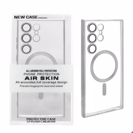 قاب گوشی اورجینال الکتروپلیتینگ مگ سیف برای Samsung Galaxy S22 Ultra