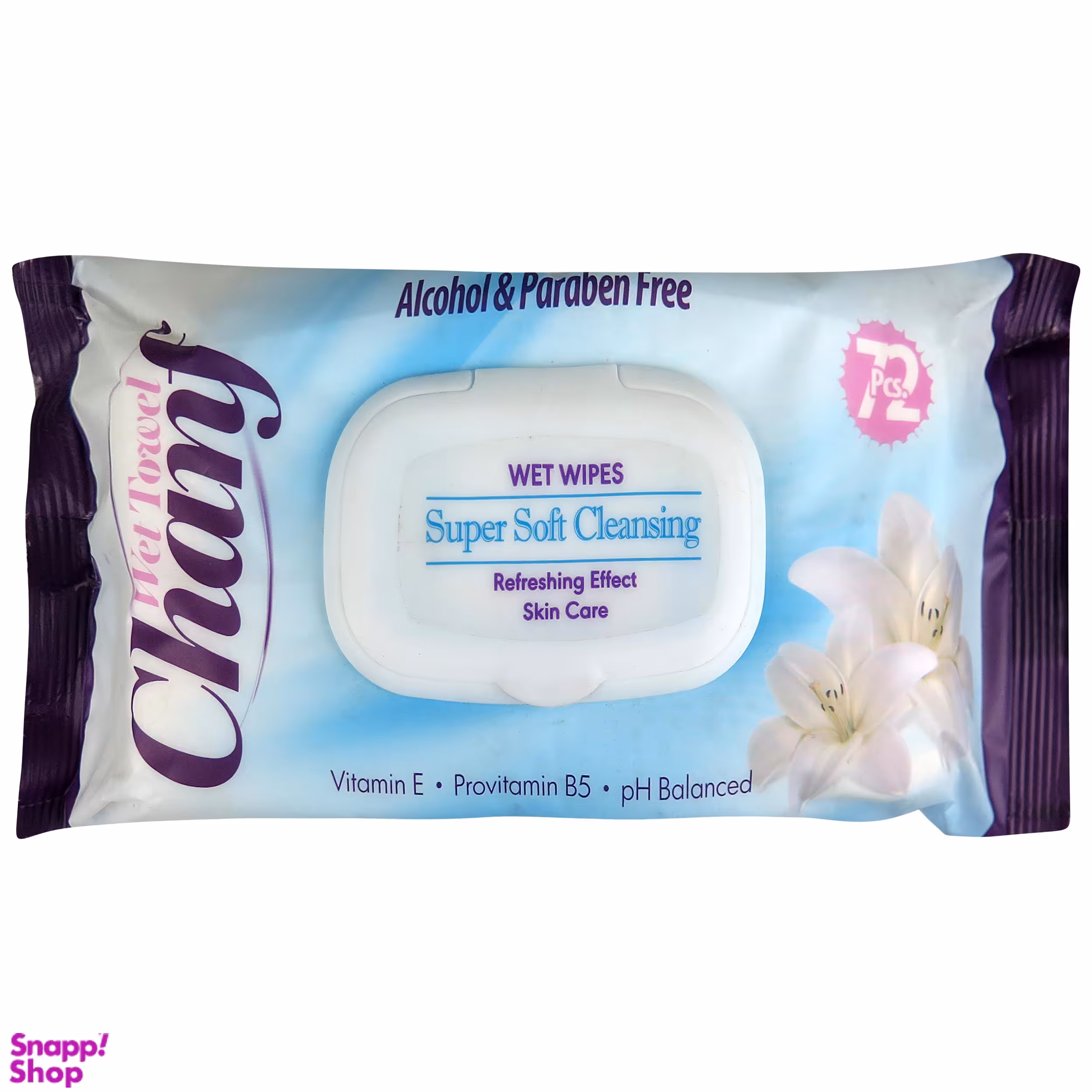 دستمال مرطوب چانف (Chanf) مدل Super SOFT G بسته 72 عددی
