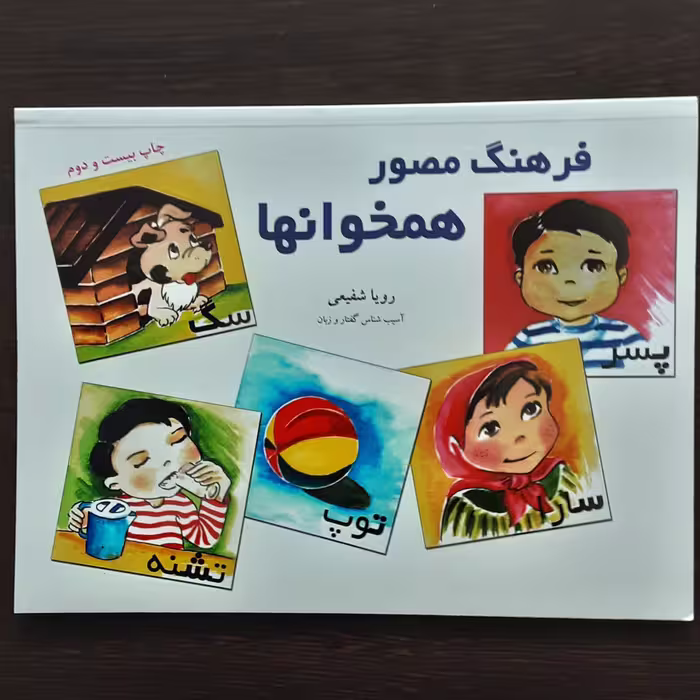 کتاب فرهنگ مصور همخوانها رویا شفیعی