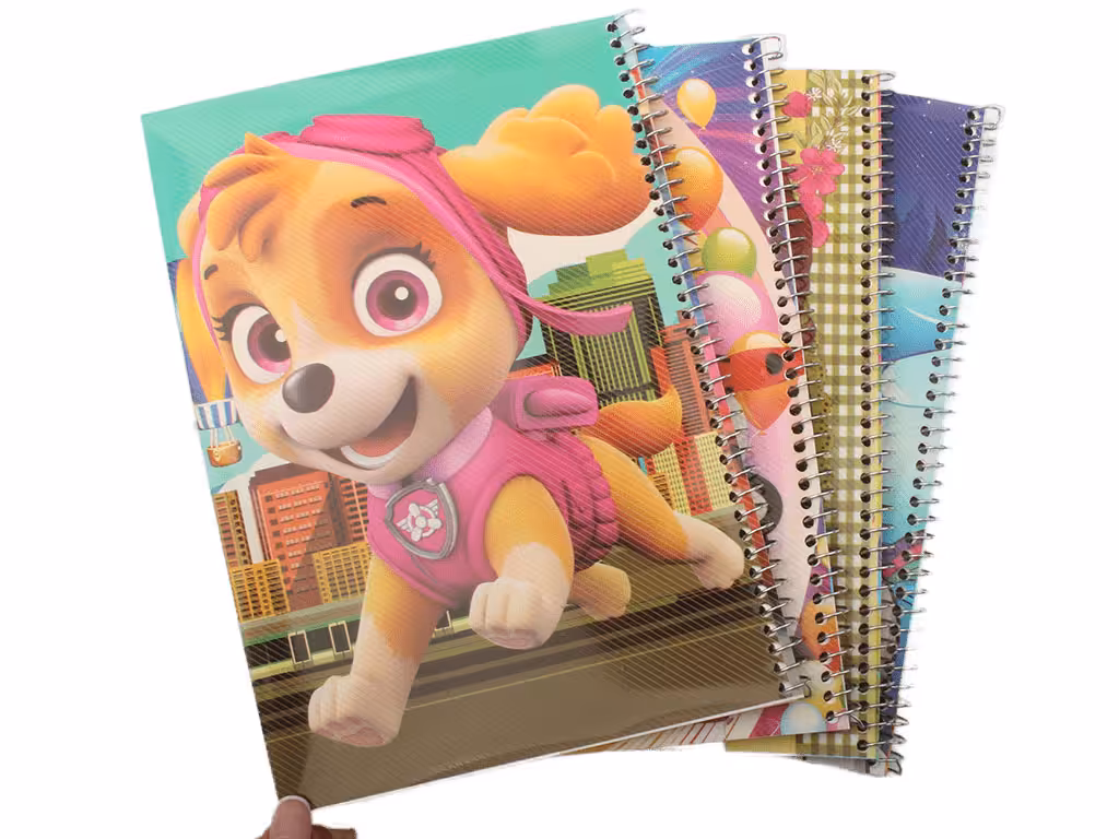 دفتر مشق سیمی 50 برگ حاشیه طرح دار