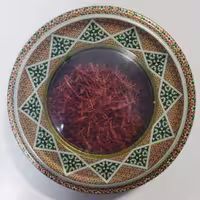 زعفران ممتاز قاینات بسته بندی خاتم یک مثقالی ( معادل 4.6 گرم )