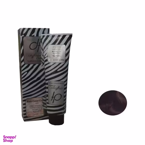 رنگ مو دیفرنت کالر (Different Color) شماره 3.0 حجم 125 میلی‌لیتر رنگ قهوه ای تیره