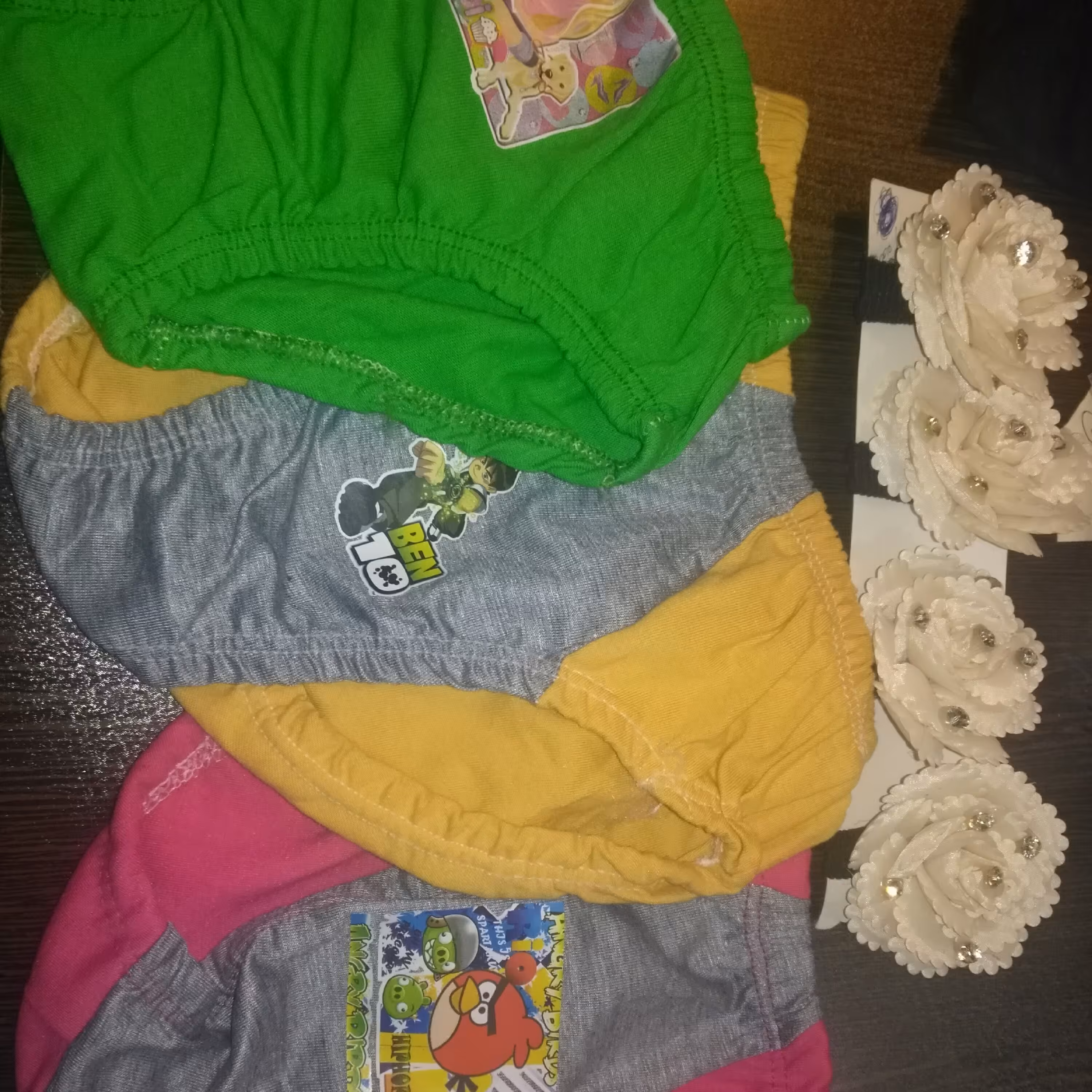 شورت دخترانه و پسرانه عروسکی