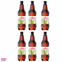 آبمیوه گازدار گلابی هایسنس حجم ۱ لیتر بسته 6 عددی