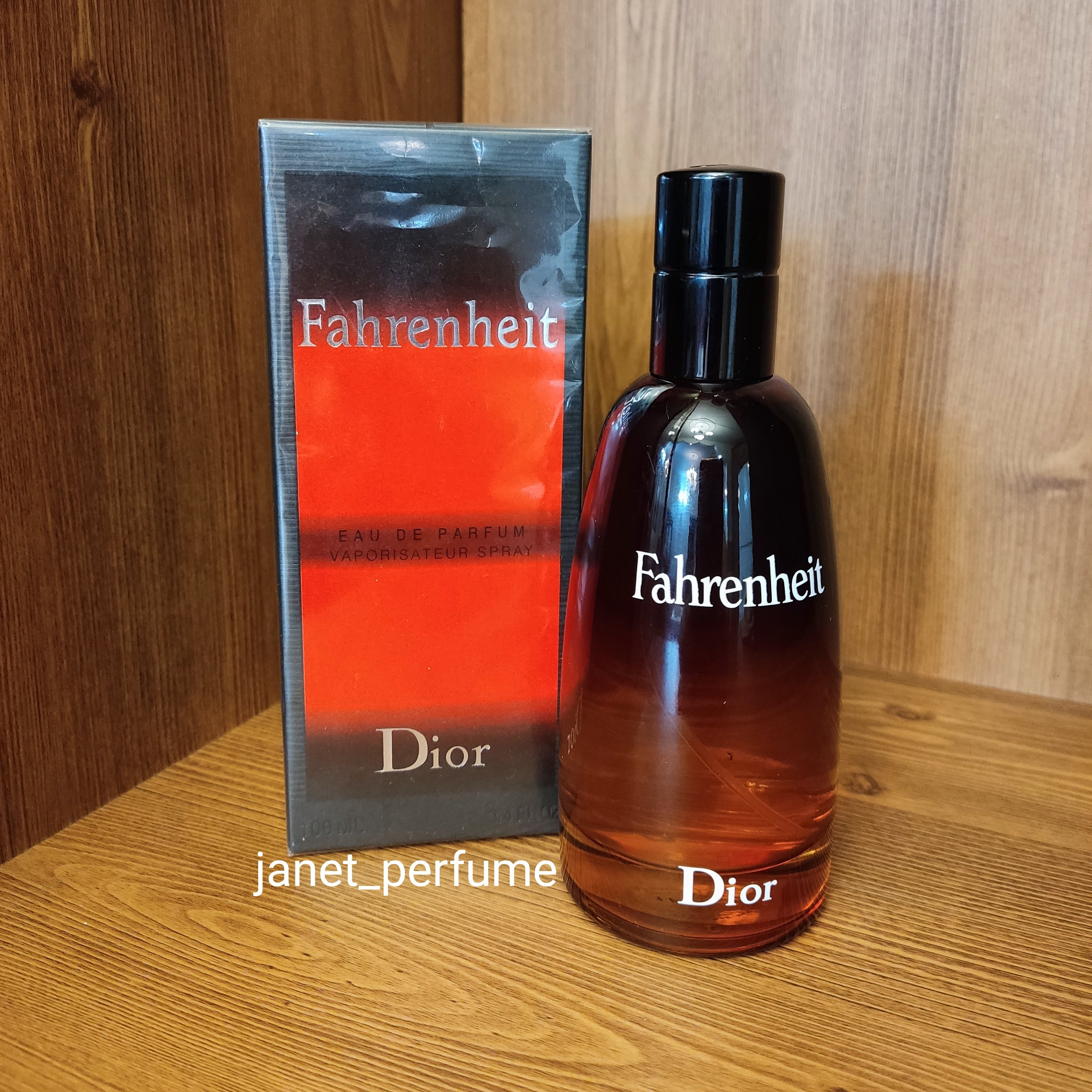 باکس_ادکلن دیور فارنهایت_اماراتی کیفیت خوب _100میل_ Dior Fahrenheit