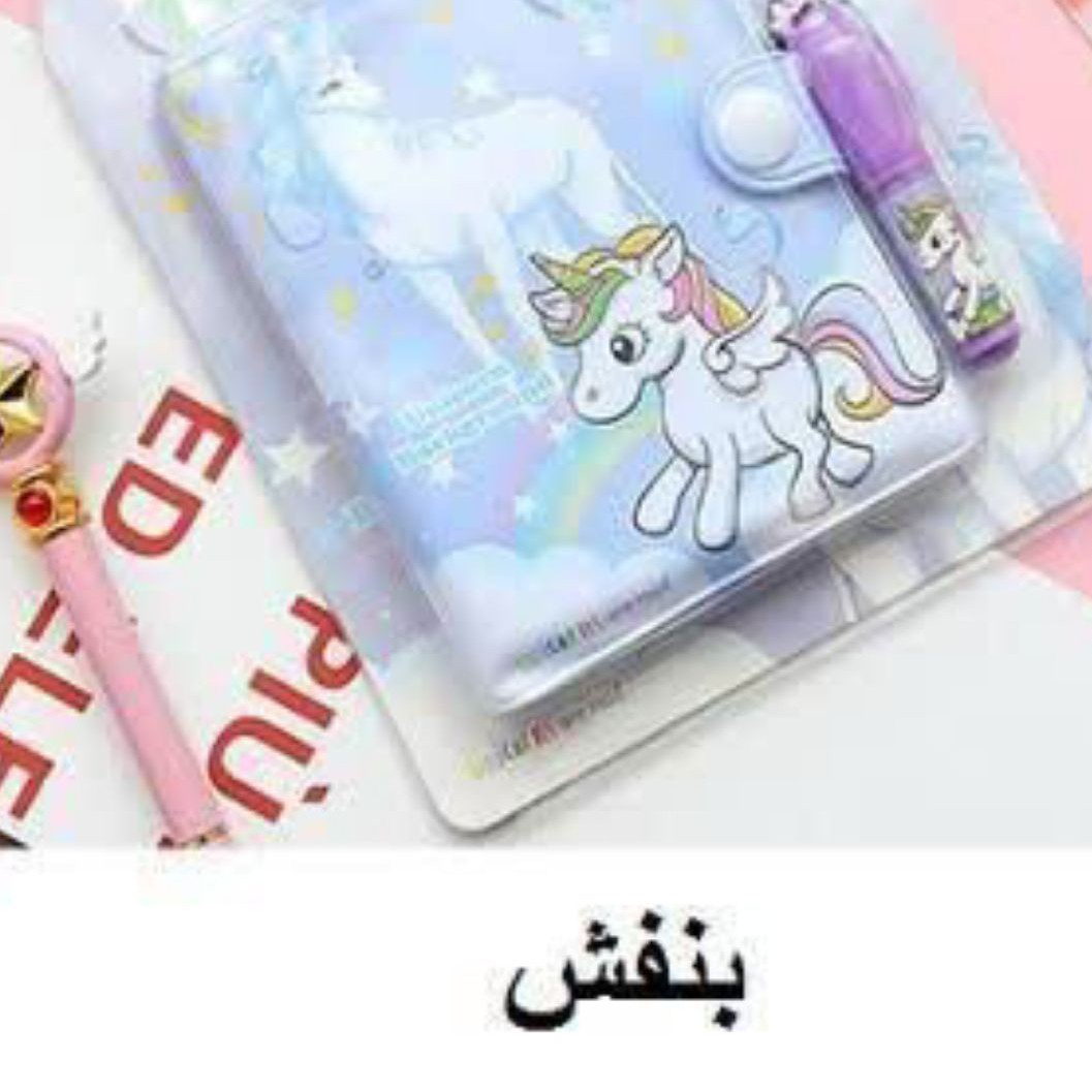 
ست خودکار و دفترچه طرح یونیکورن
