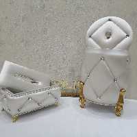 سطل و جادستمالی مخملی لمسه دستساز