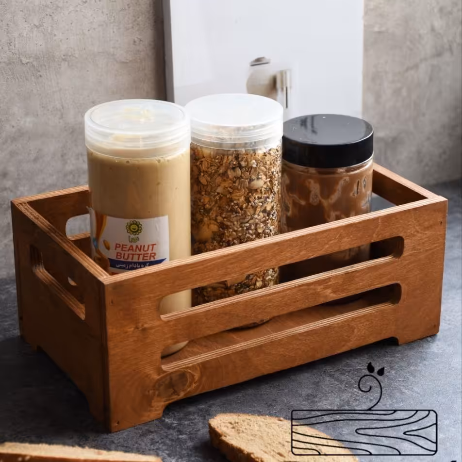 باکس چوبی دسته دار