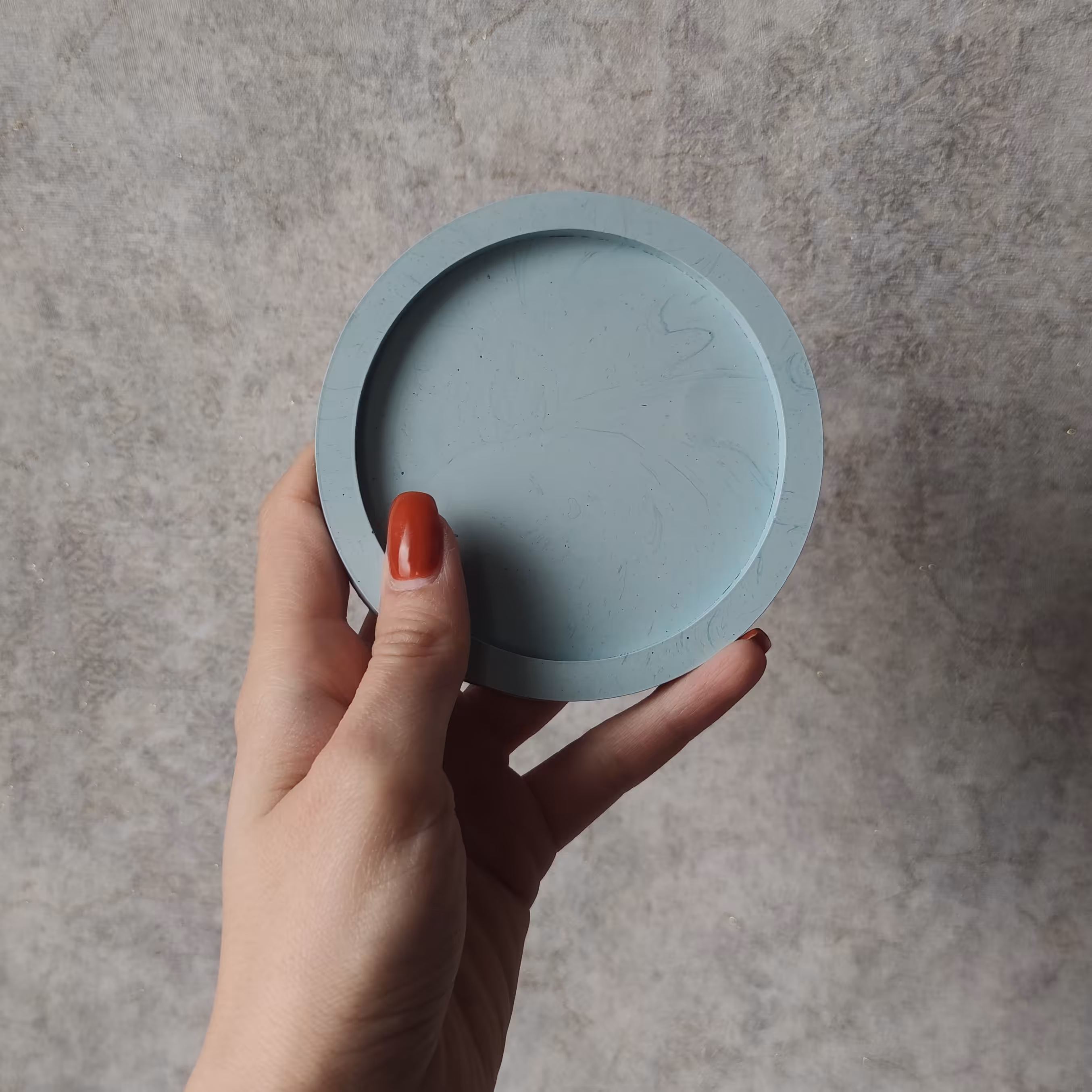 زیر لیوانی 6عددی .قطر 10  جنس سنگ مصنوعی