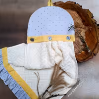 سرویس 9 تیکه  آشپزخونه طوسی لیمویی خالخالی