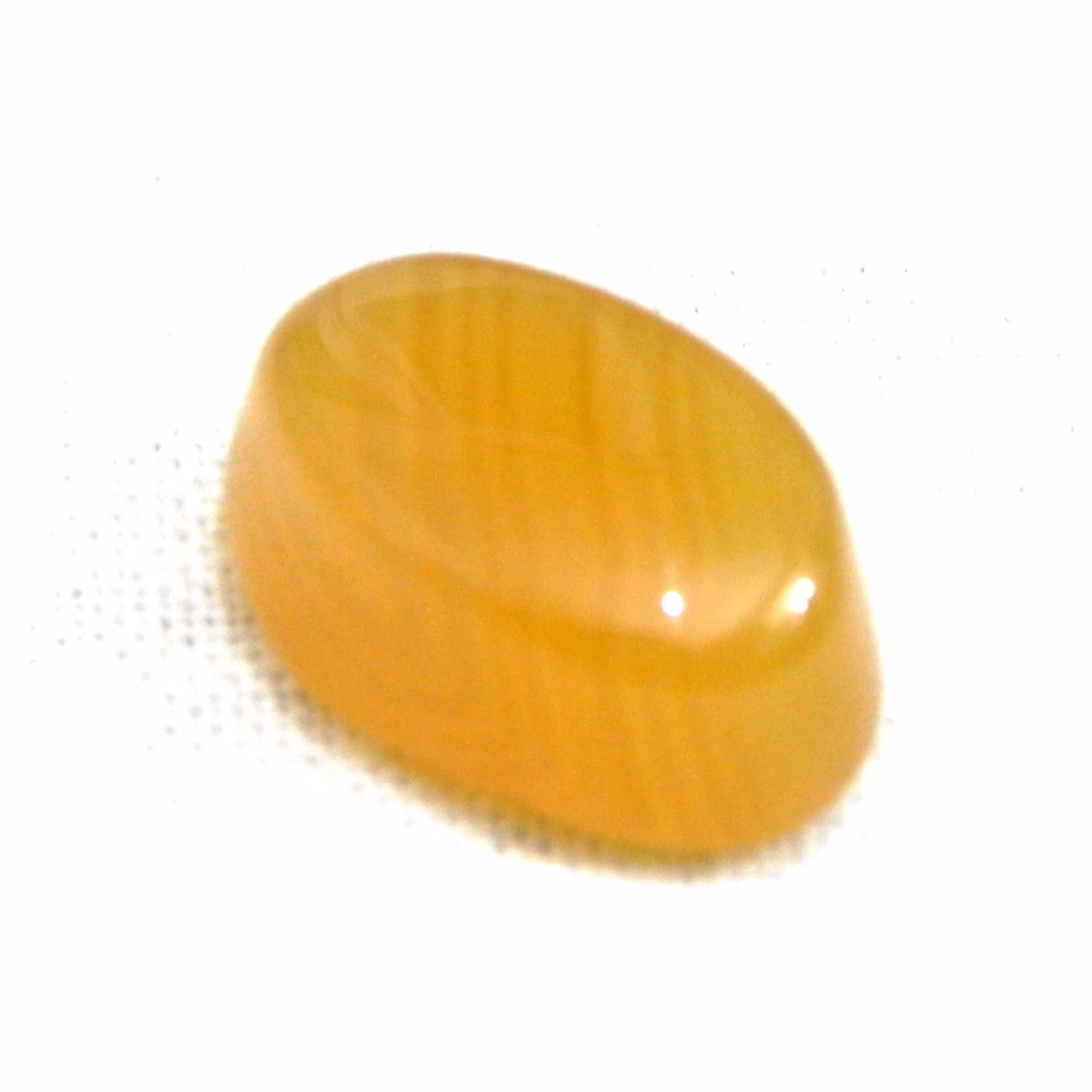 نگین عقیق زرد سلیمانی آبدار معدنی تراش یمنی