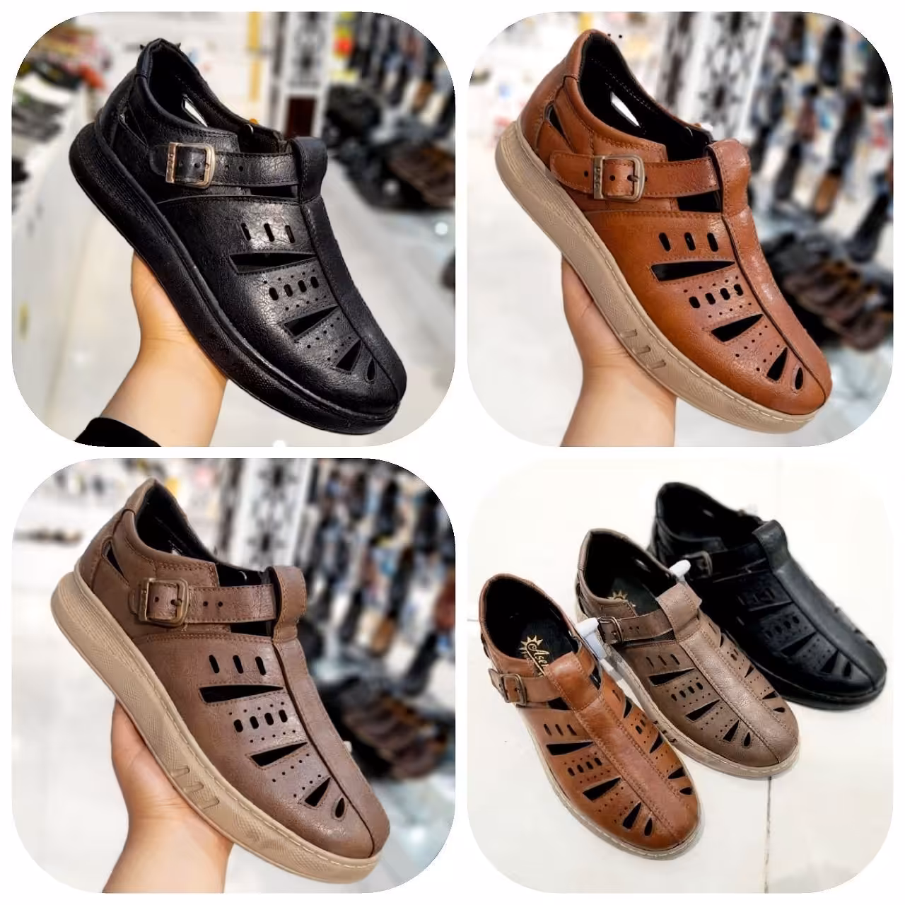 کفش چرم تابستانه مردانه،زیره پی یو،واکس خور،ارسال رایگان می باشد