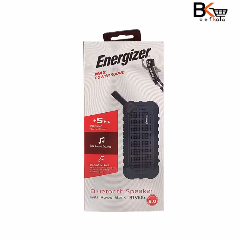 اسپیکر بلوتوثی قابل حمل انرجایزر مدل Energizer BTS106