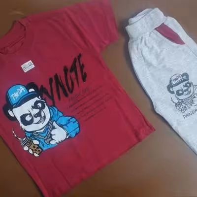 ‍بلوز شلوارک پسرانه نخی