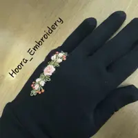 دستکش نخی گلدوزی برزیلی3