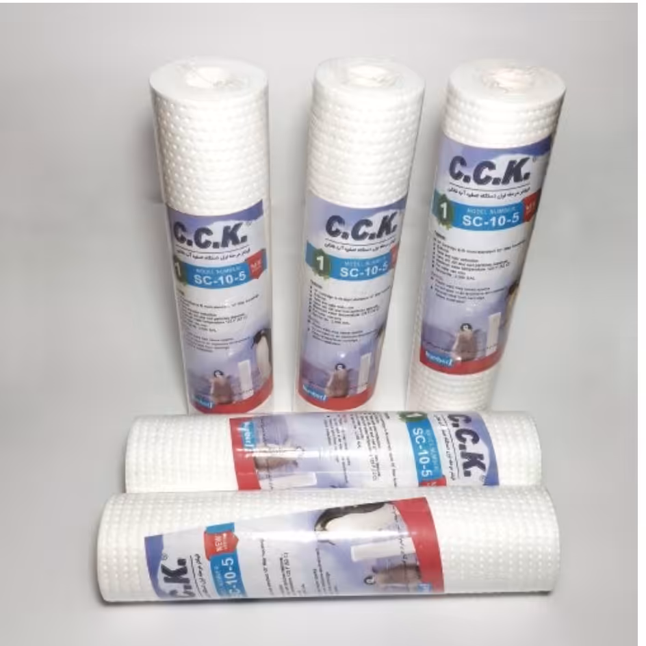 فیلتر شماره یک دستگاه تصفیه آب پک 5 عددی 