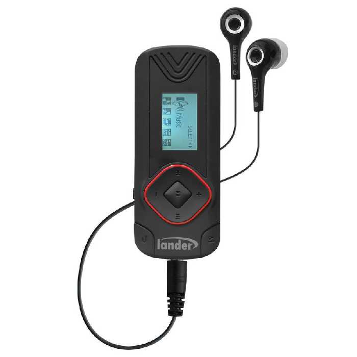پخش کننده ی موسیقی لندر مدل LD-30  با حافظه 8 گیگابایت