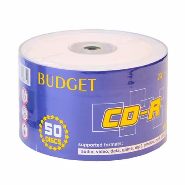 سی دی خام باجت بسته 50 عددی