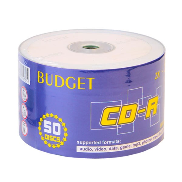 سی دی خام باجت بسته 50 عددی