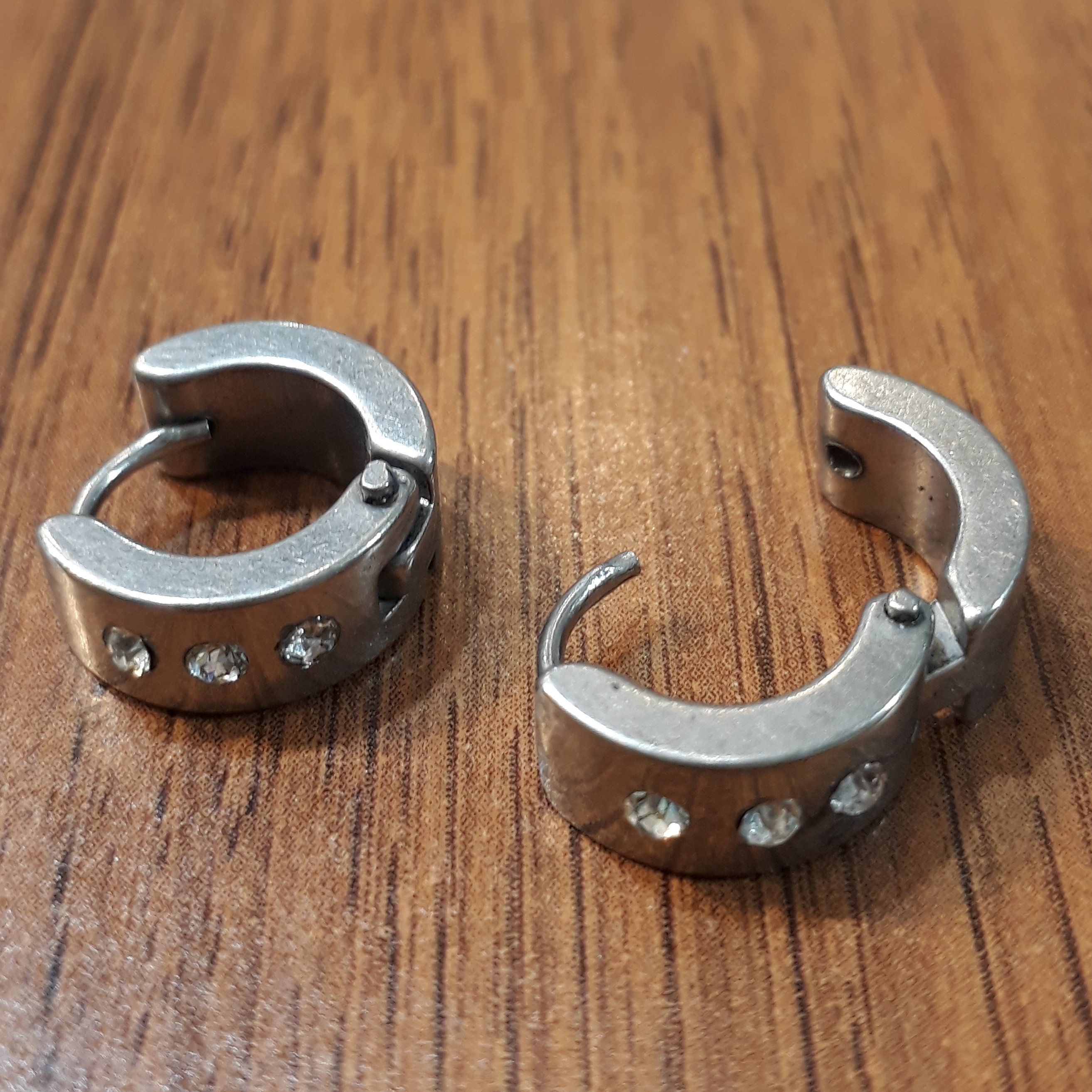 گوشواره حلقه ای استیل