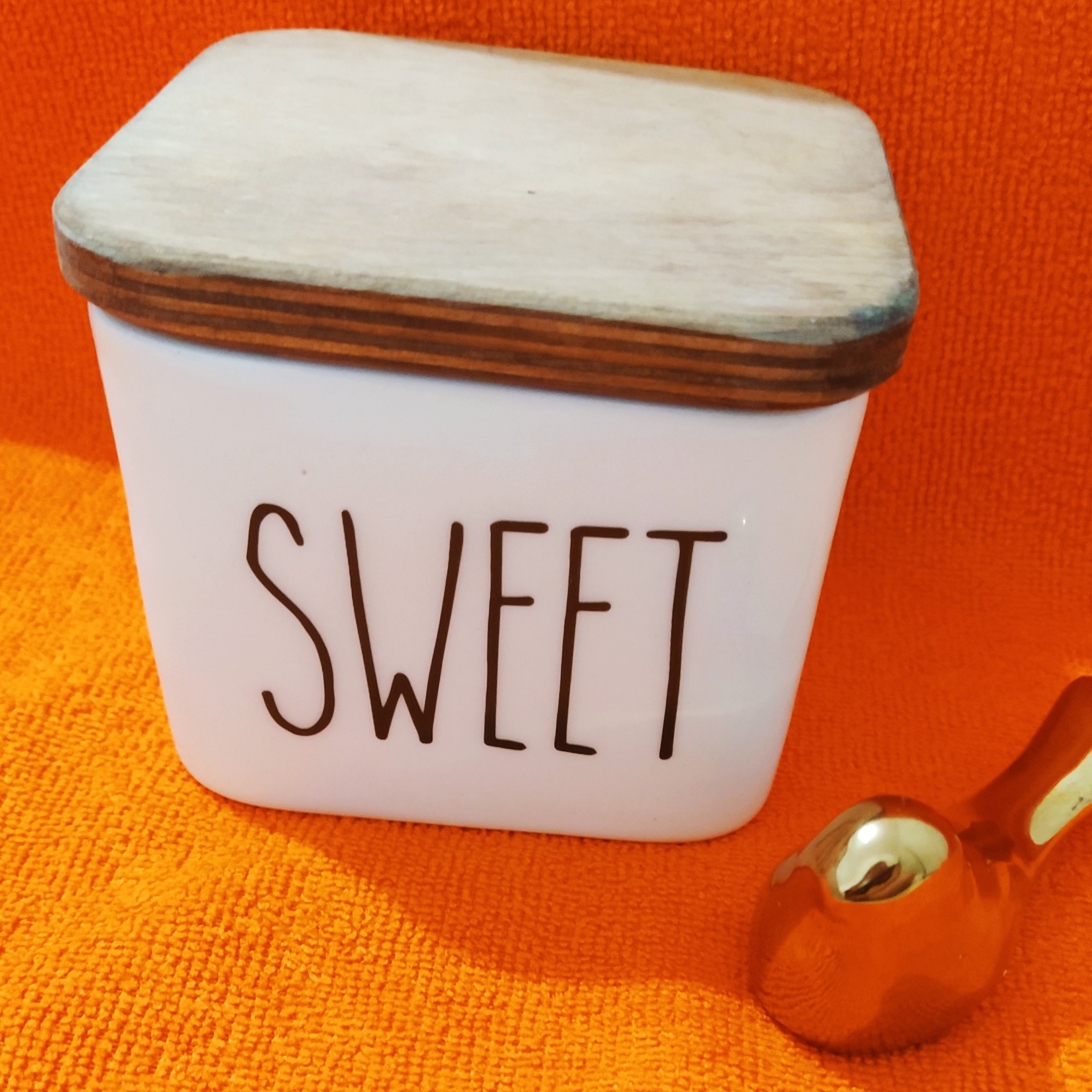 بانکه مربع درب بامبو مدلsweetو کندی