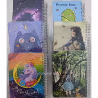 دفتر چهار قسمتی جلد سخت