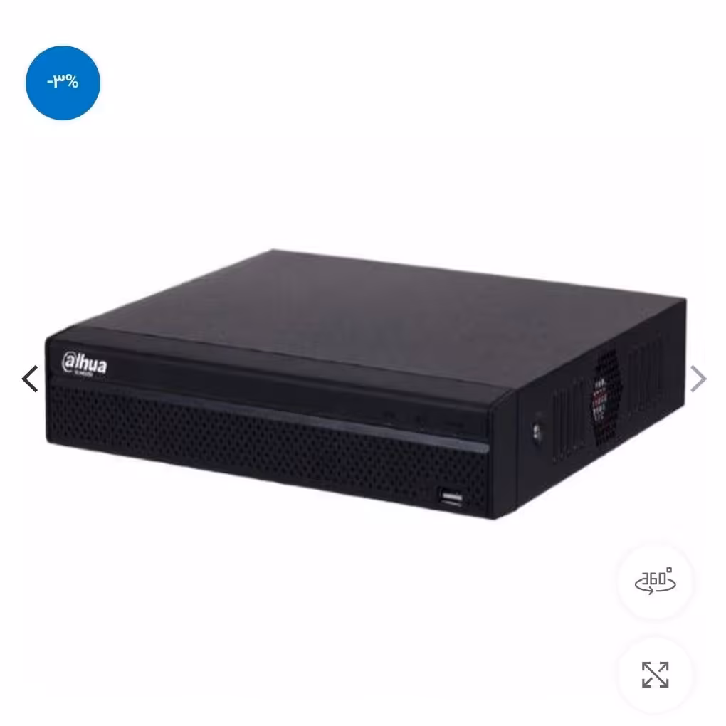 دستگاه ضبط ویدئو برند داهوا 16 کانال2مگا 