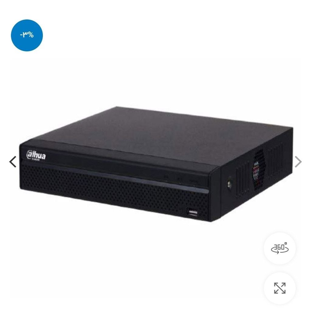 دستگاه ضبط ویدئو برند داهوا 16 کانال2مگا 