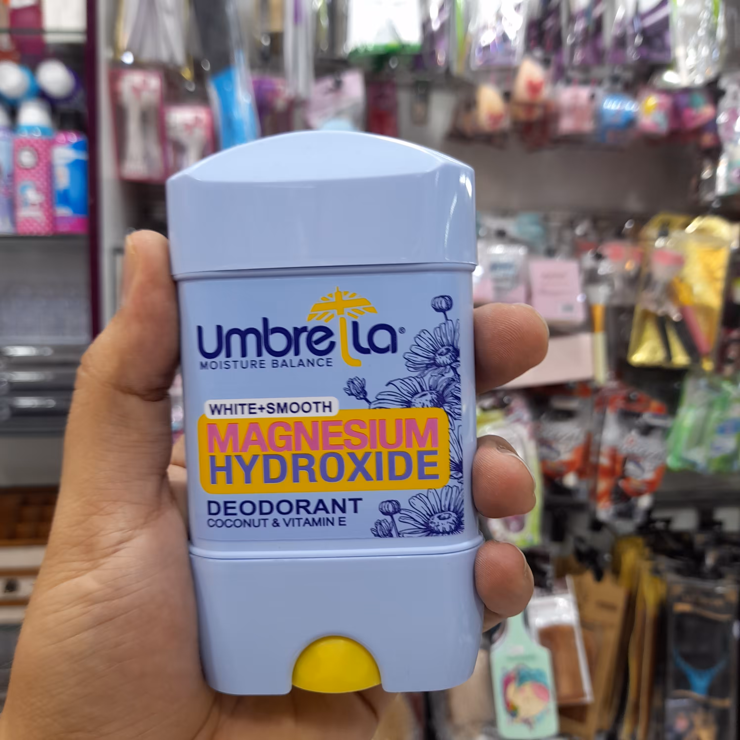 مام امبرلا زنانه منیزیوم هیدروکسید مایع وایت اسموث  75 میل ضد تعریق