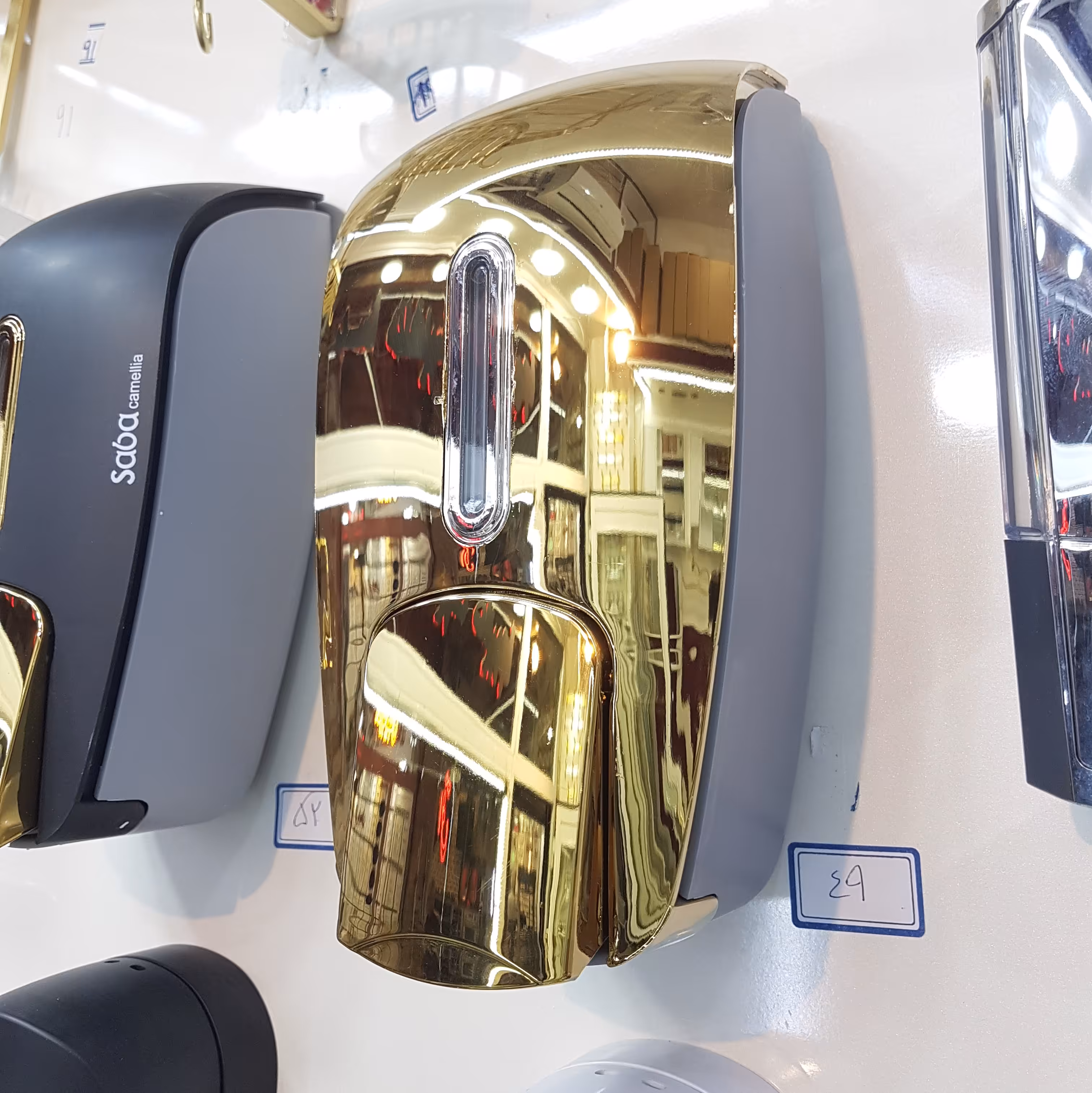 جامایع صبا مدل کاملیا رنگ طلایی براق