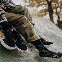 جوراب اسکلت دنس ساقدار نخ پنبه فری سایز